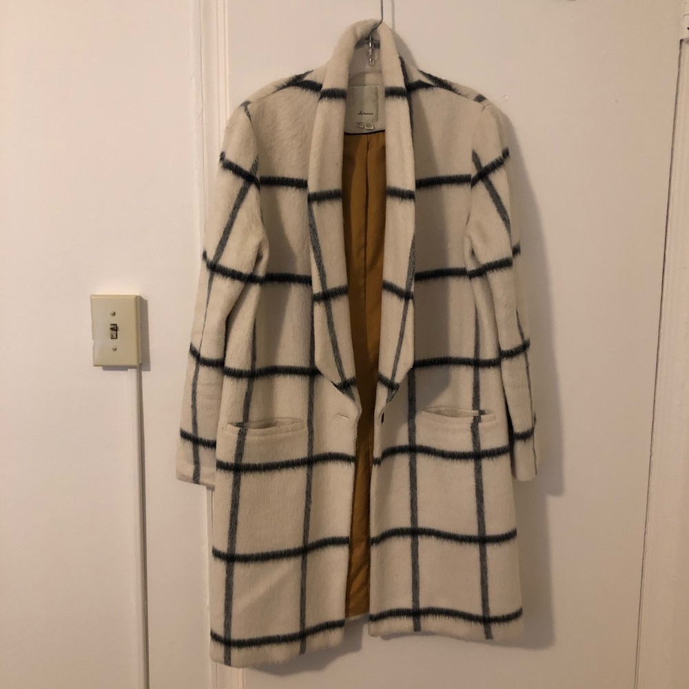 Elevenses Windowpane Overcoat